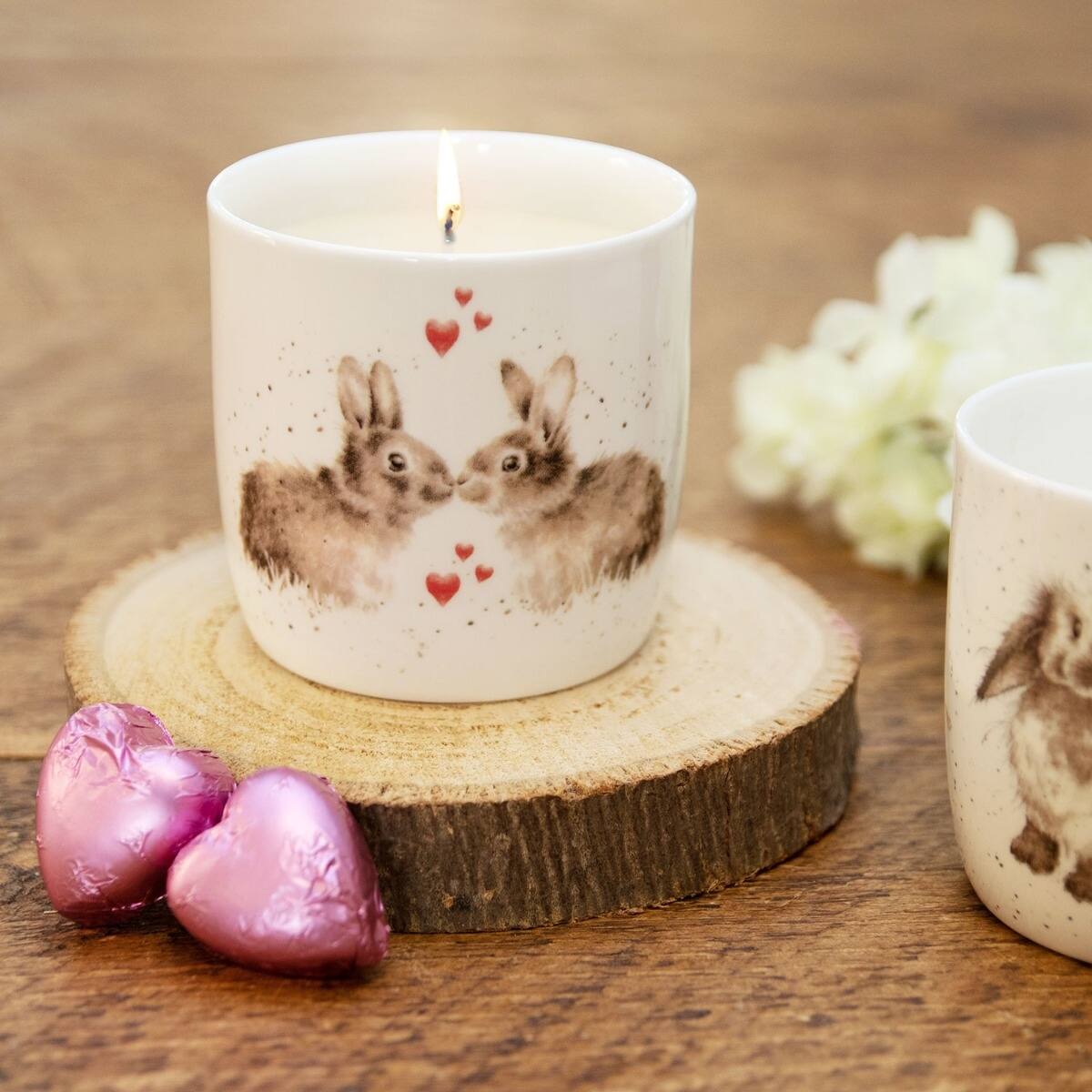 Wax Lyrical Wrendale Designs Hoppily Ever After Jar Candle Up to 48
