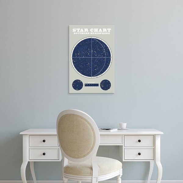 Easy Art Prints Sue Schlabach's 'Southern Star Chart' Premium Canvas Art