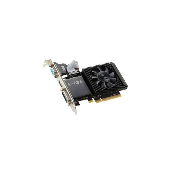 EVGA GT 710 1GB DDR3 64bit Single Slot, Low Profile 01G-P3-2711-KR