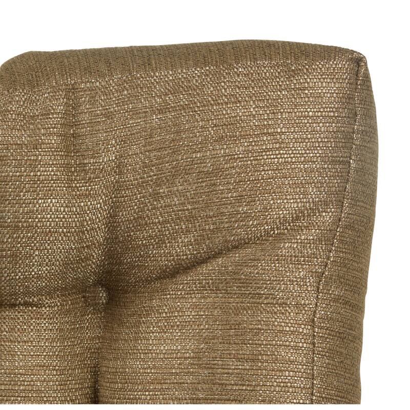 Klear Vu Gripper Home Square Seat Non-Slip Tufted Extra Thick Floor Cushion