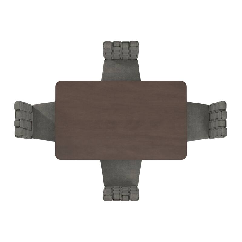 Orlo Rectangular Dining Table Set by iNSPIRE Q Modern