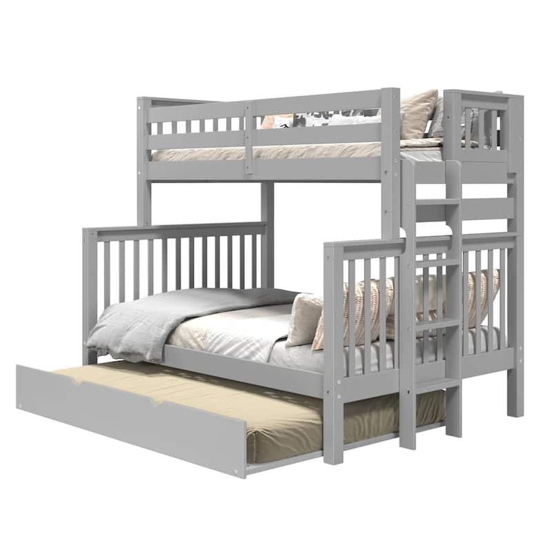 Taylor & Olive Trillium Twin over Full Bunk Bed Ladder, Twin Trundle