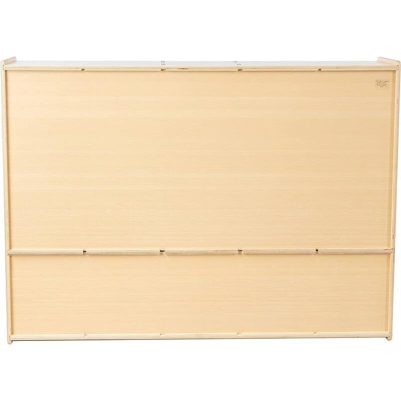 RRI Goods 5-Section Coat Locker with Bench & Cubby Storage, 100% Birch Plywood Backpack Storage Unit Hooks for Kids