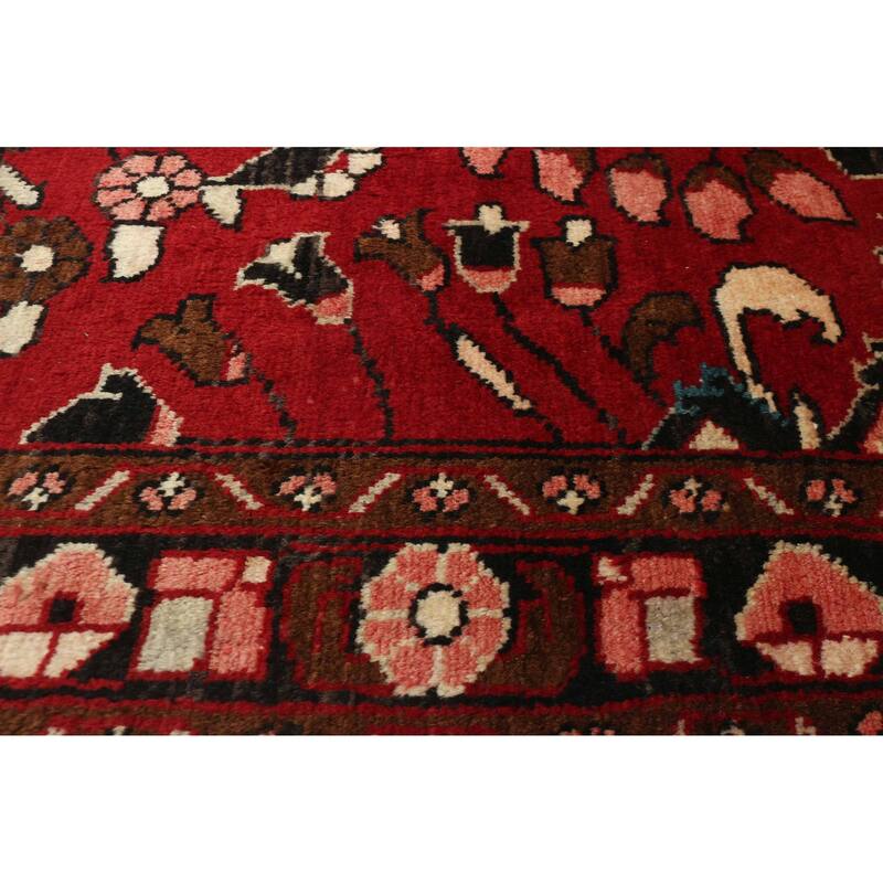 ECARPETGALLERY Hand-knotted Anadol Red Wool Rug - 3'7 x 5'0