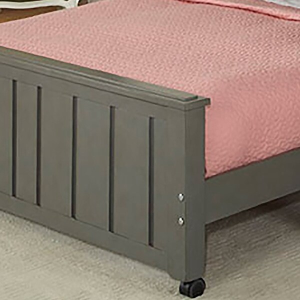lake house stone full loft bed with desk
