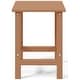 preview thumbnail 91 of 156, Aderson Outdoor Poly Adirondack Chair With Ottoman And Side Table 12-Piece Set