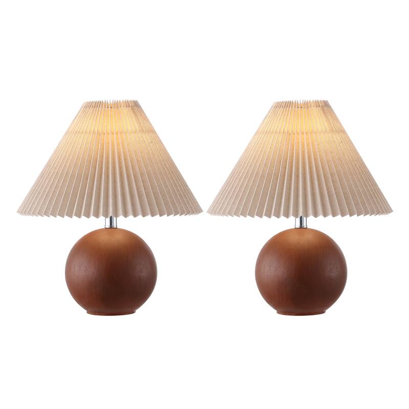 SAFAVIEH Couture Rory, 17-inch, Resin Table Lamp (Set of 2) - 15"W x 15"D x 17"H