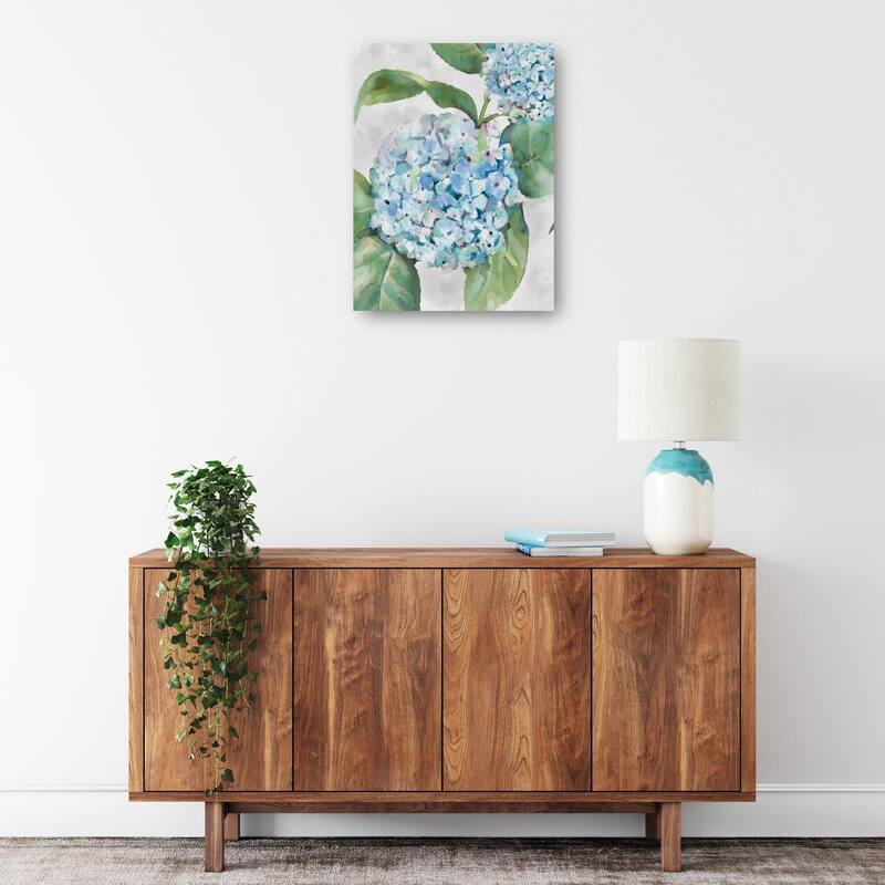 Hydrangea Portraits I By Studio Arts Canvas Art Print