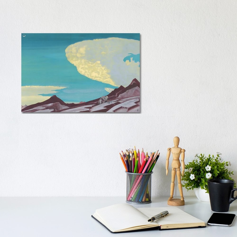 iCanvas "The Tablets Of The Commandments, 1931" by Nicholas Roerich Canvas Print