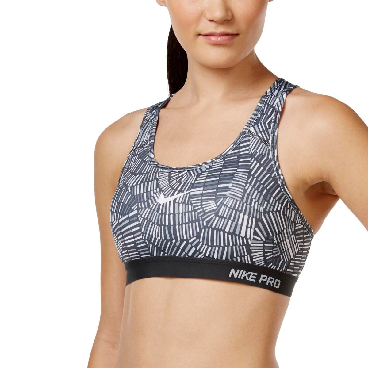 nike printed sports bra