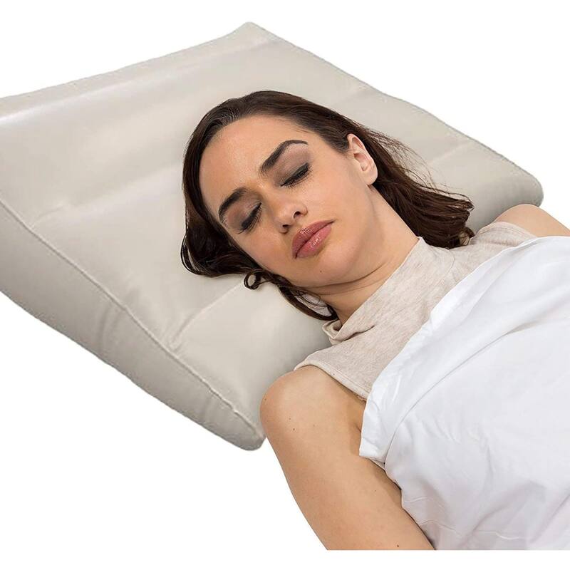 Cedar Hill Wedge Pillow - White