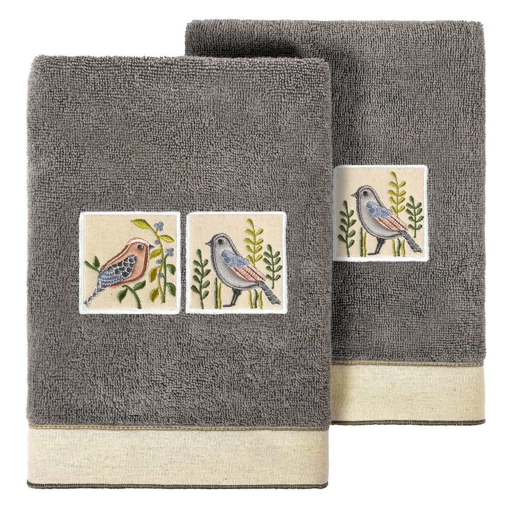 Authentic Hotel and Spa Turkish Cotton Belinda 2PC Hand Towel Set