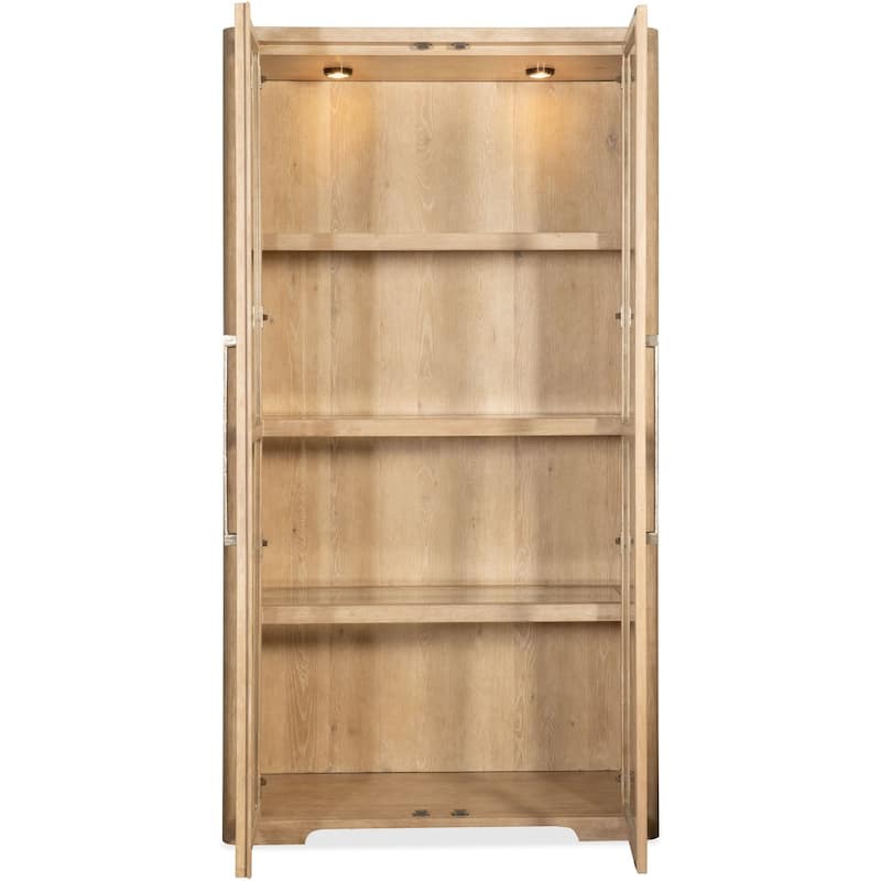 Hooker Furniture 6950-75906-80 Retreat 46" Wide Oak Display Cabinet