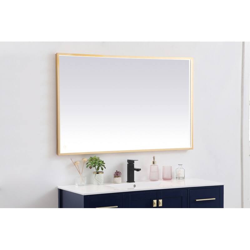 Indigo Home 30x48 inch LED mirror with adjustable color temperature