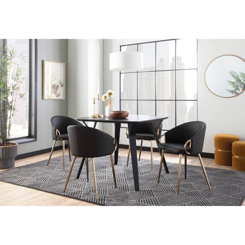 Silver Orchid Battista Upholstered Chair - Set of 2