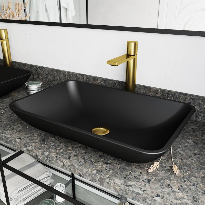 Vigo Gotham 1.2 GPM Single Hole Bathroom Faucet