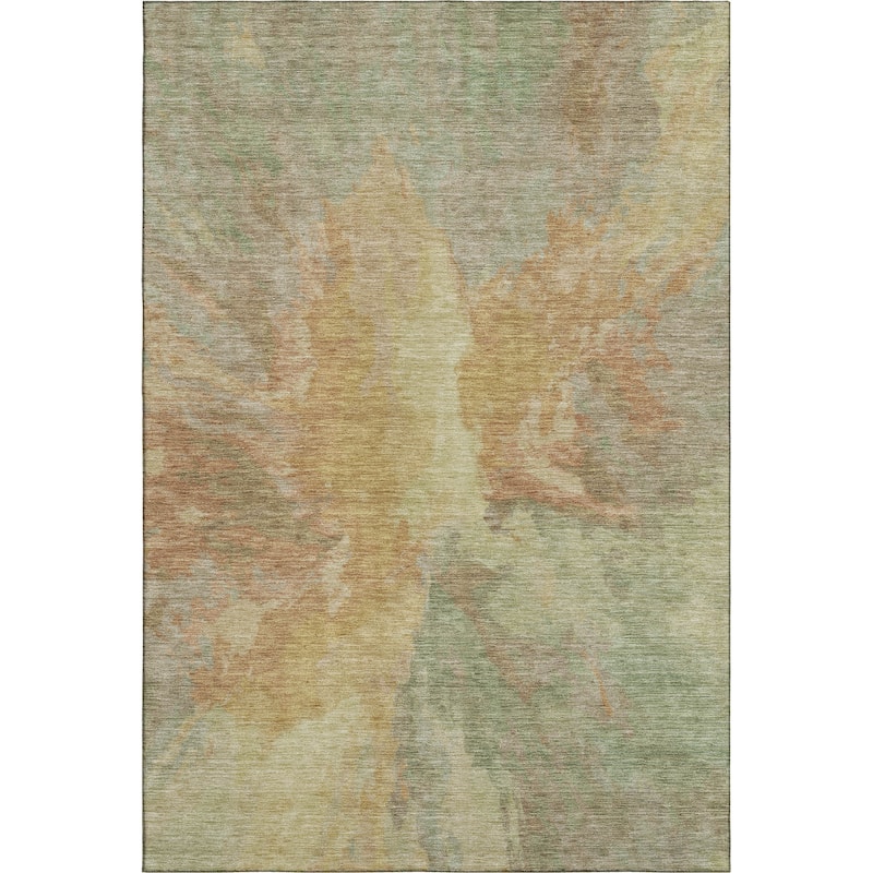 Premium Washable Super Soft Abstract Burst Mayfield Rug