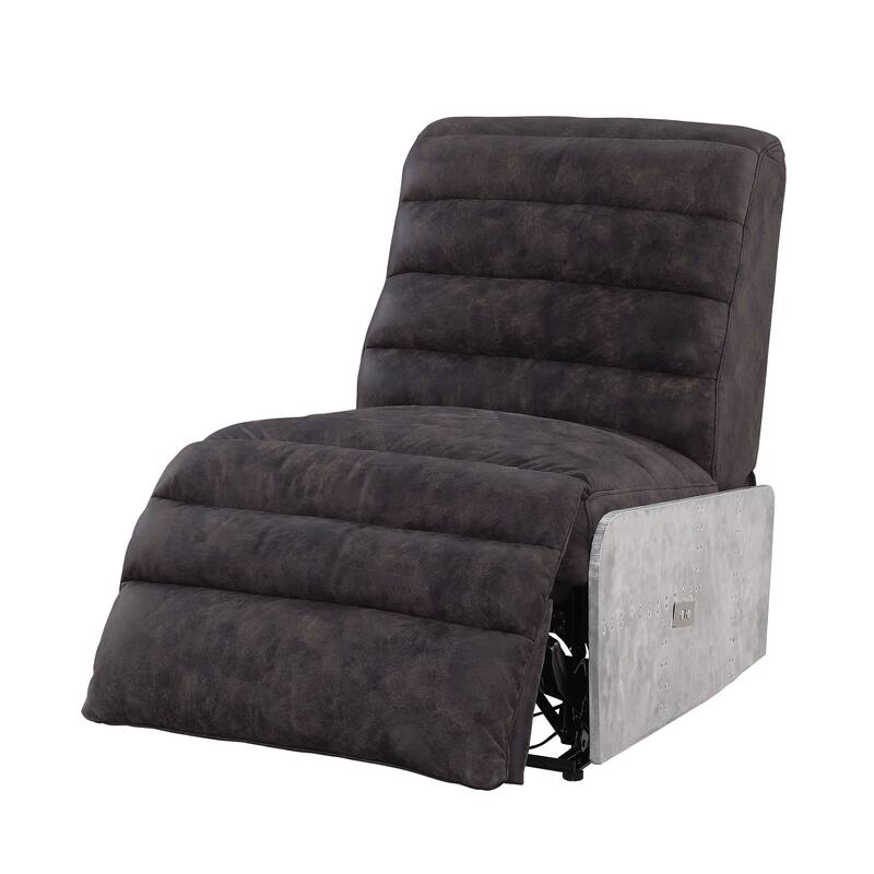 England Two Tone Gray Power Motion Recliner