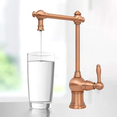 Copper Kitchen Water Filter Faucet in Non-Air Gap - 4.8"x 10.3"