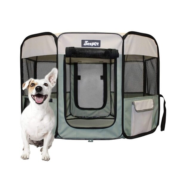 folding dog playpen