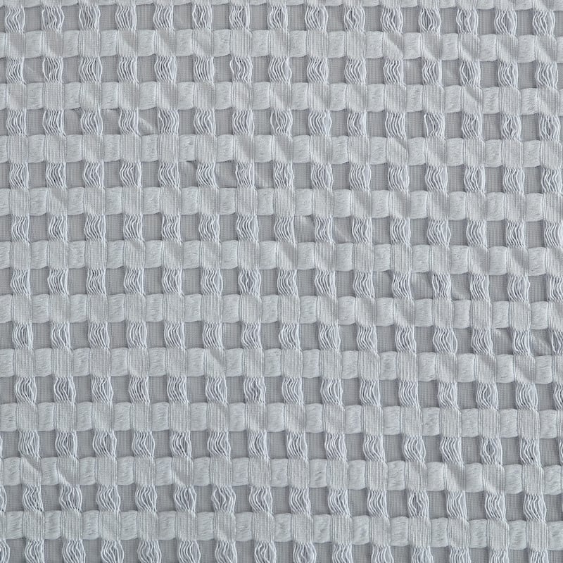 Kenneth Cole Solid Waffle Duvet Cover Set
