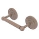 preview thumbnail 27 of 27, Allied Brass Prestige Que New Collection 2 Post Toilet Tissue Holder Shaded Beige