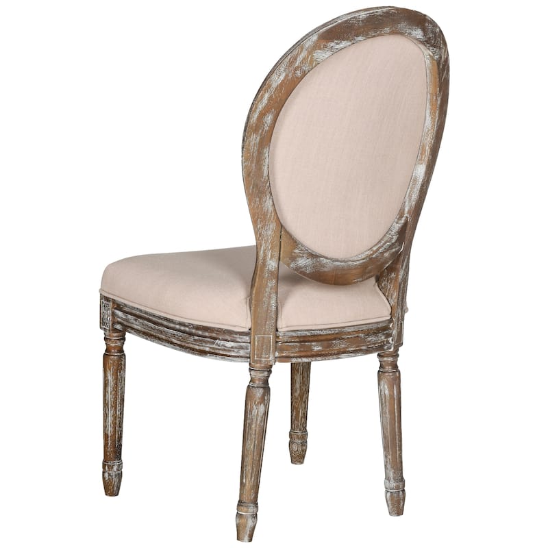 SAFAVIEH Rona Parisian Oval Dining Chair (Set of 2) - 20Wx20Dx39H