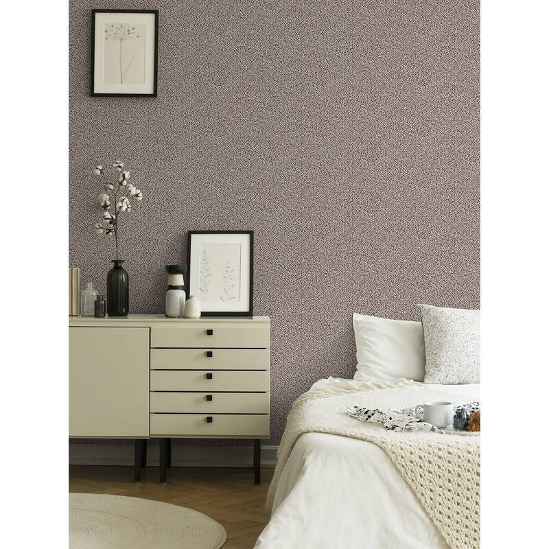 A-Street Prints Anna Purple Fern Trail Wallpaper