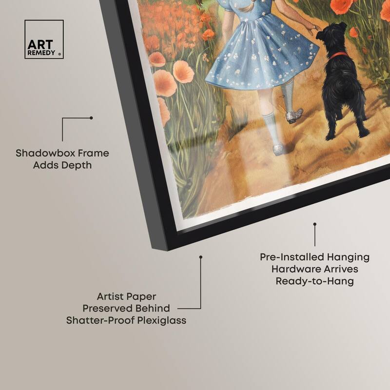 Wizard of Oz Classic Shadowbox by Art Remedy