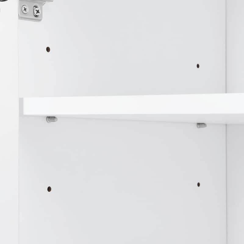 Sleek Contemporary Shoe Cabinet: Adjustable Shelves, Minimalist Home Organizer