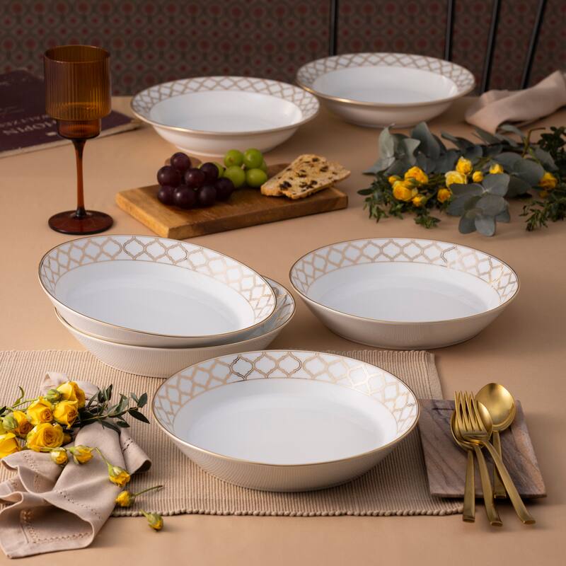 Eternal Palace Set of 4 Coupe Dinner Bowls, 9-3/4", 43 oz.