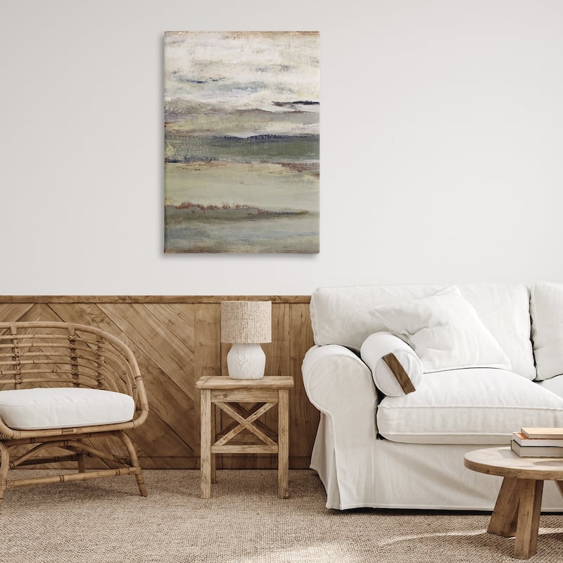 Stupell Abstract Earth's Layers Canvas Wall Art Design By Lanie Loreth