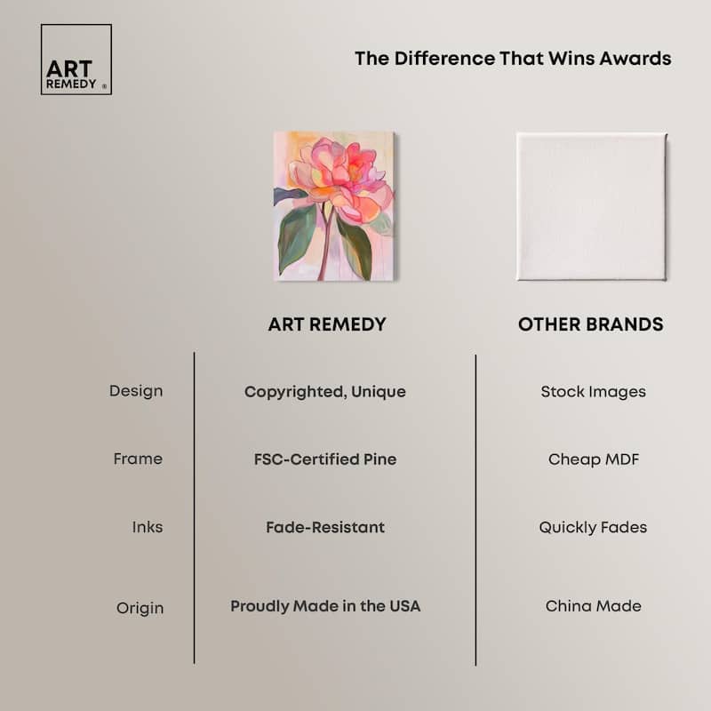 Softly Unfurling I Canvas by Art Remedy, Gallery Wrapped