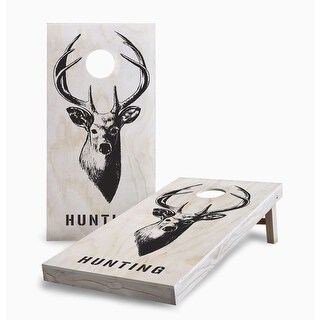 Deer Silhouette Cornhole Game (Choose Wraps or Boards)