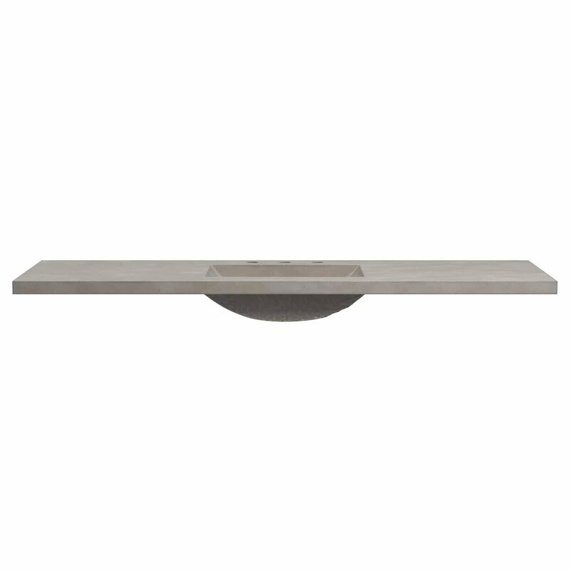 Palomar 60-inch NativeStone Bathroom Sink