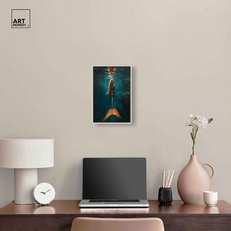 Mermaid Day Canvas by Art Remedy