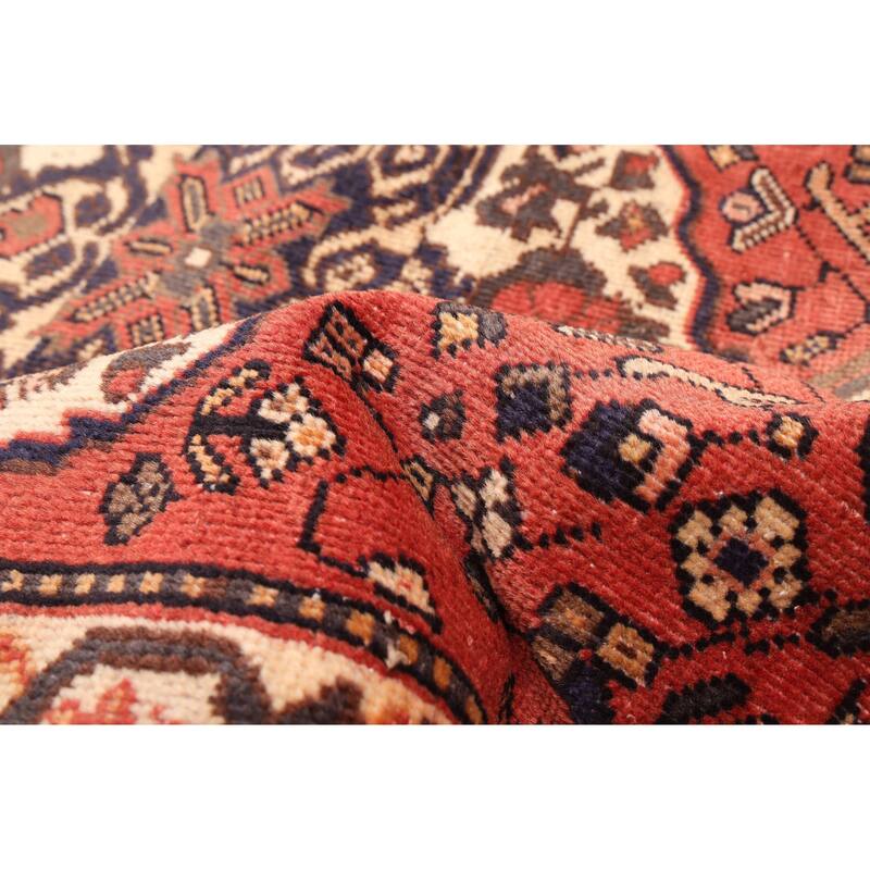 ECARPETGALLERY Hand-knotted Konya Anatolian Red Wool Rug - 3'2 x 9'9