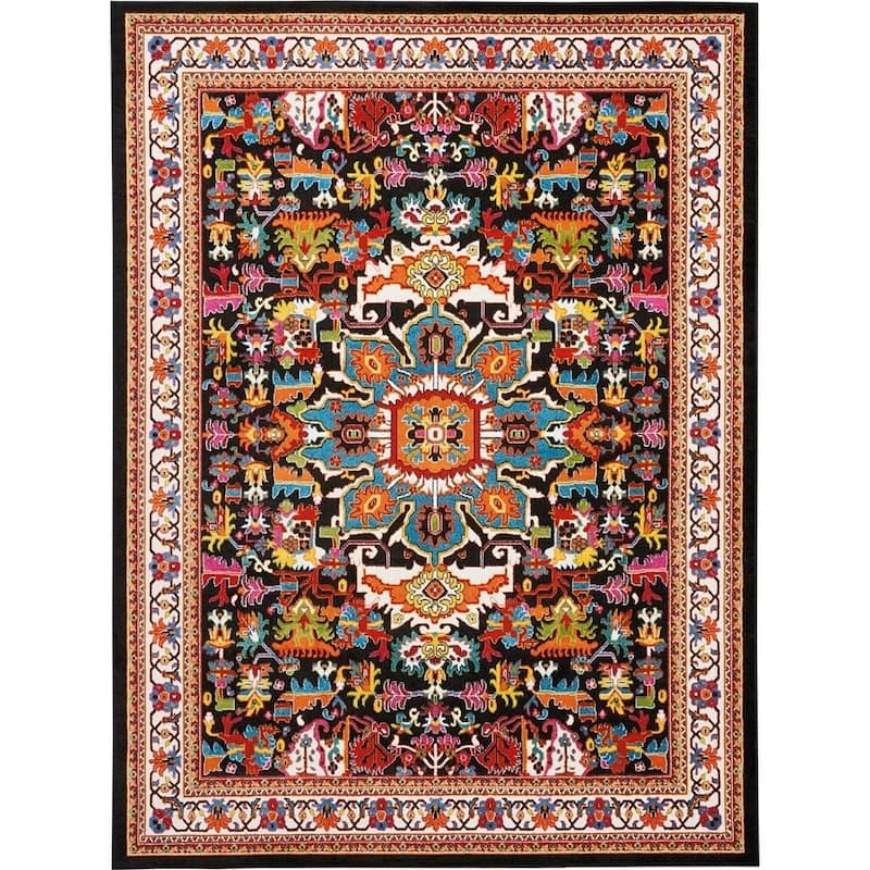 Nourison Oakdale Traditional Persian Medallion Area Rug