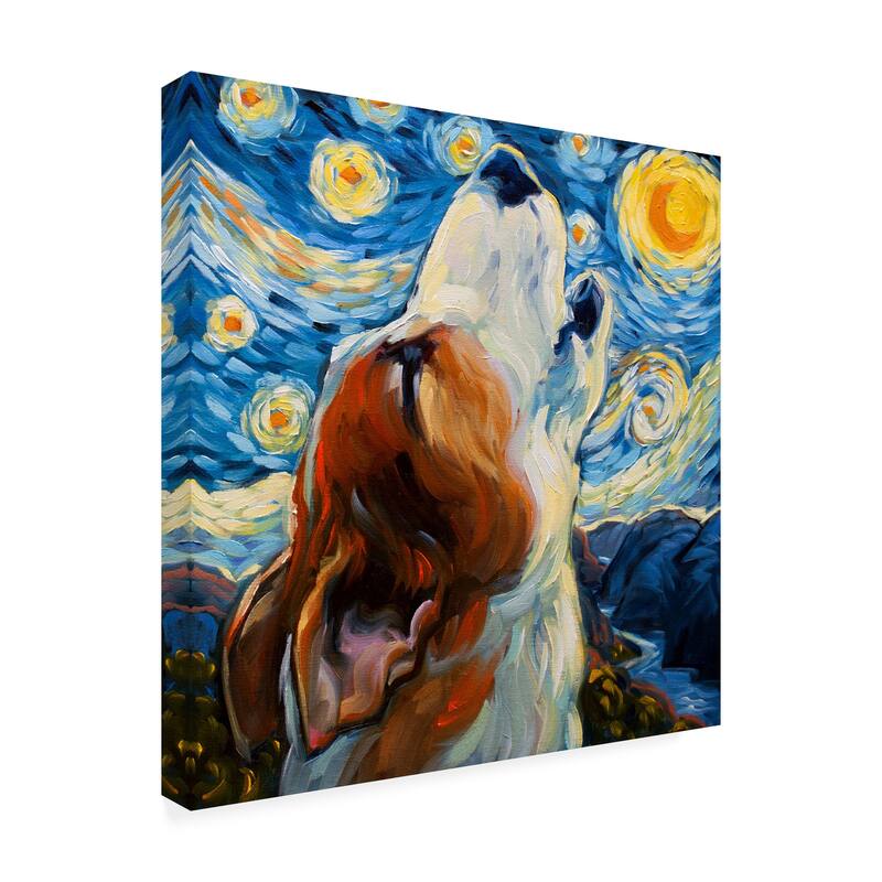 CR Townsend 'Sing Starry Night' Canvas Art