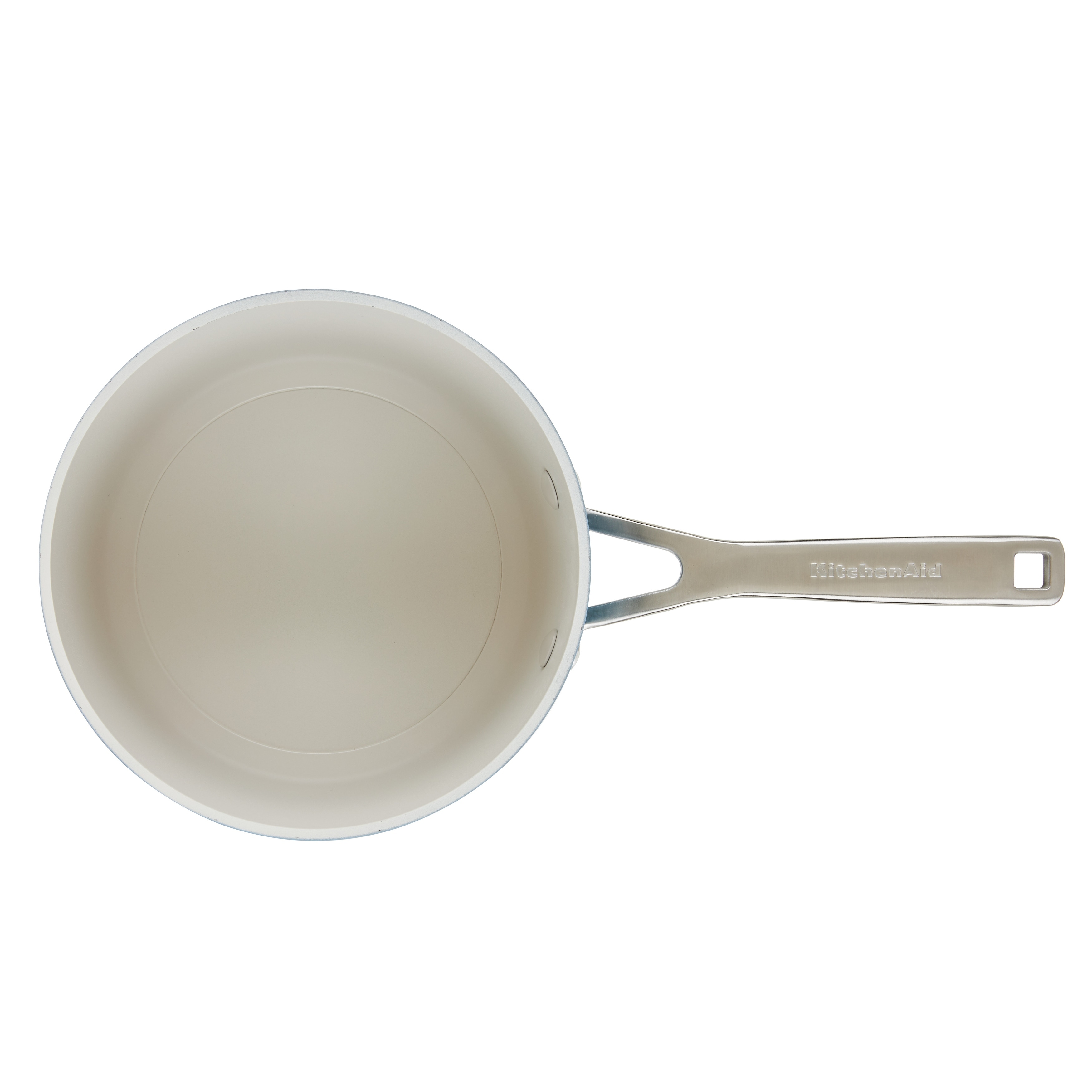 KitchenAid 3-Quart Hard Anodized Ceramic Nonstick Sauce Pan, Pistachio