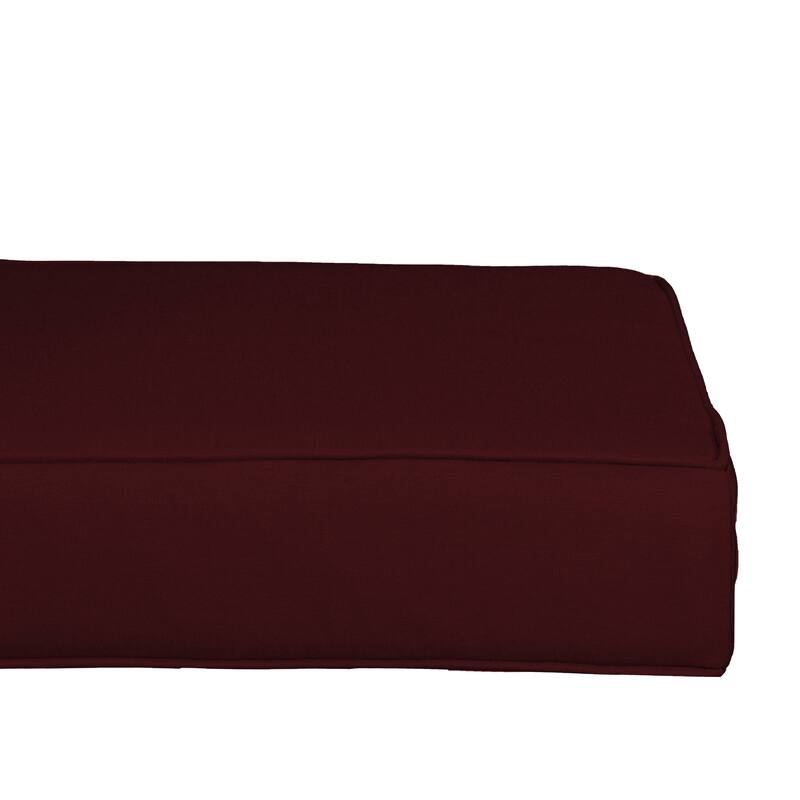 Outdoor Waterproof Rectangle Deep Seat Chair Cushion