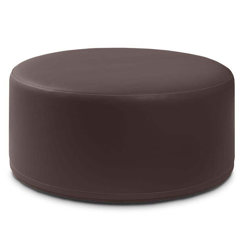 Jaxx Candler Round Couch Ottoman Large Coffee Table & Foot Rest