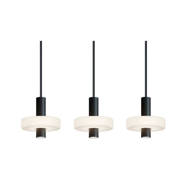AFX SYDP10LAJUDLNR3 Sydney 10" Wide LED Multi Light Pendant - Black