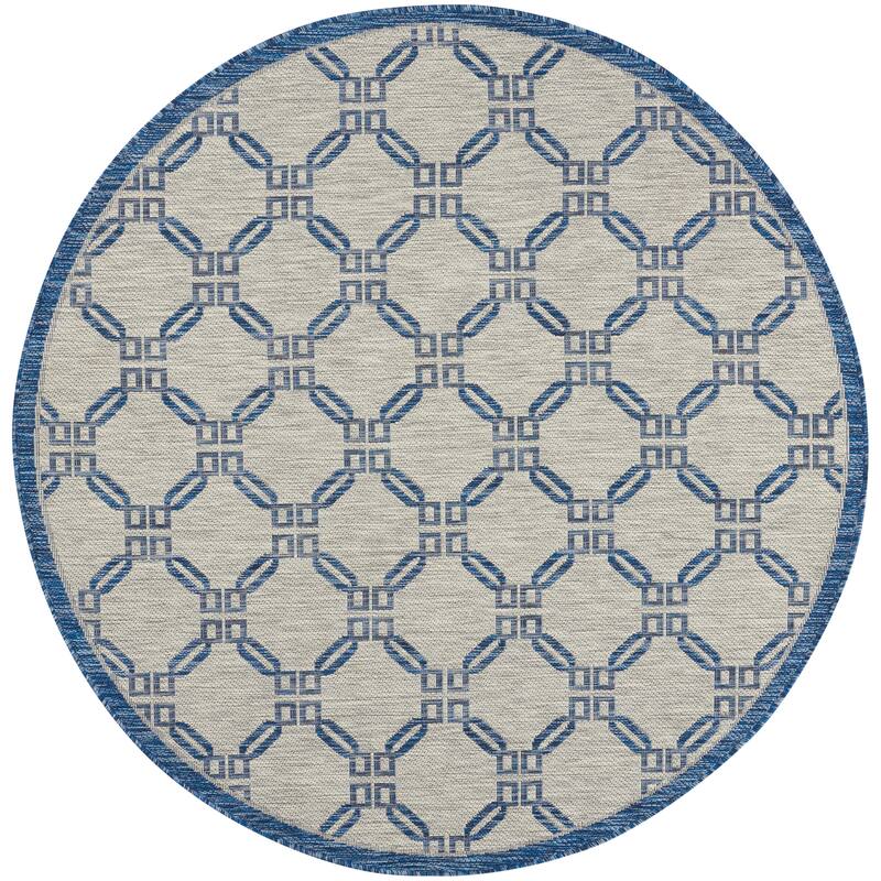 Nourison Garden Party Geometric Casual Indoor/Outdoor Area Rug