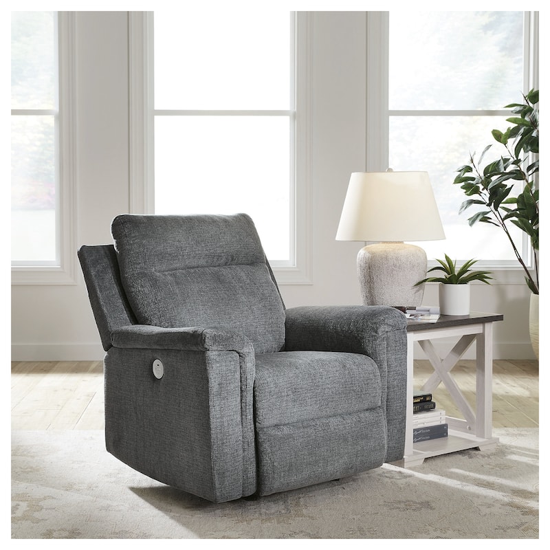 Signature Design by Ashley Barnsana Power Recliner - Gravel