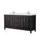 Option Dark Espresso / Giotto Quartz Top / Polished