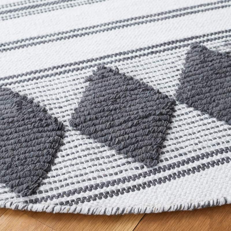 SAFAVIEH Handmade Flatweave Montauk Sietske Boho Stripe Cotton Rug
