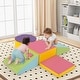 preview thumbnail 2 of 4, Toddler Climbing Toys Indoor 6 Pieces Soft Play Blocks w/EPE Foam - Multi-Color