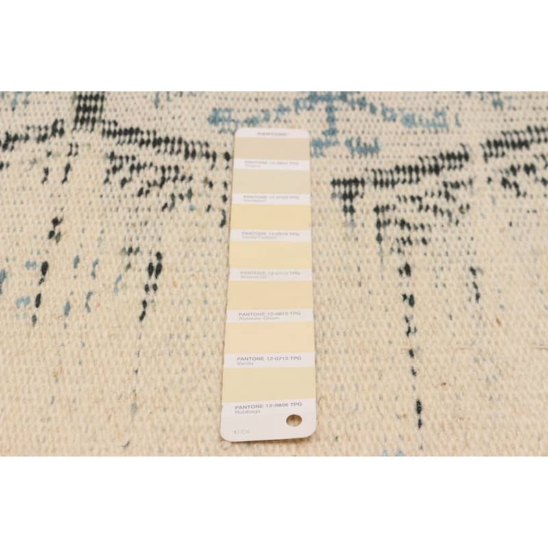 Ankara Cream Kilim 5'2" x 7'6" - 5'2 x 7'6