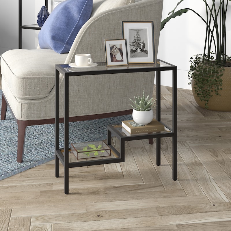 Lovett Side Table - Blackened Bronze